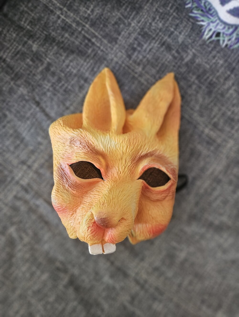 Latex Rabbit Half Mask - Picture 2 of 3